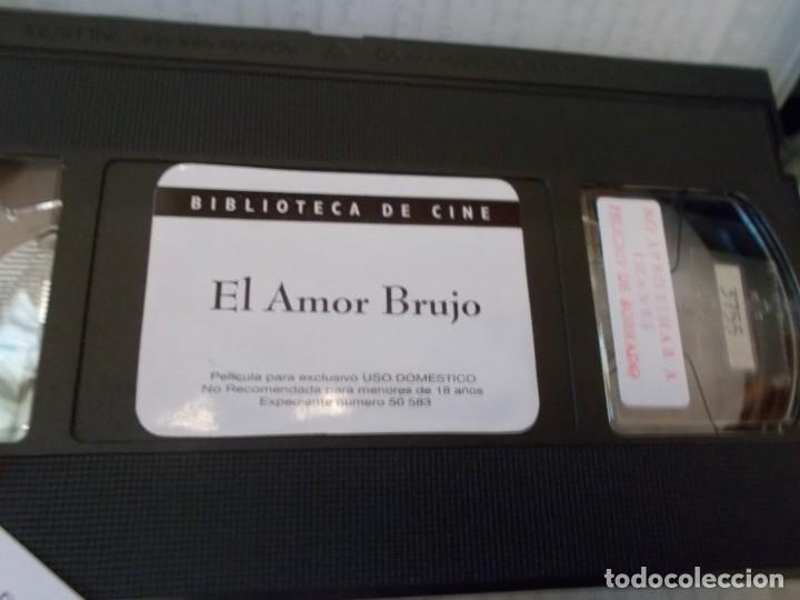 Cine: EL AMOR BRUJO VHS - Foto 5