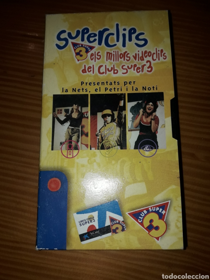 Cin&eacute;ma: Club Super 3 Superclips VHS TV3 Televisi&oacute; de Catalunya infantil Petri Tomatic Nets Noti