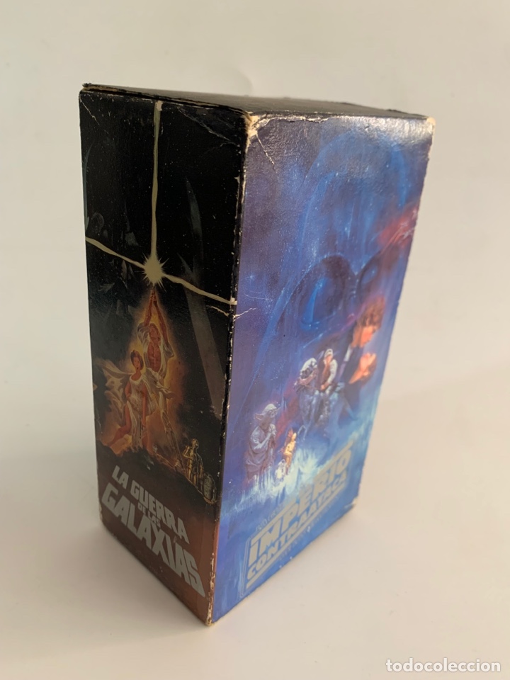 Cinema: Pelicula vhs de 1993 La guerra de las galaxias el retorno del Jedi imperio contraataca