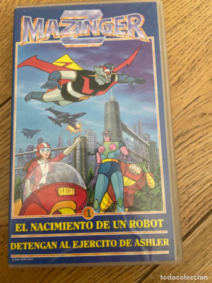 Cine: Mazinger Z VHS &ldquo;El Nacimiento de un Robot, 1&rdquo;