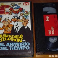 Cine: MORTADELO Y FILEMON . EL ARMARIO DEL TIEMPO - ESTUDIOS VARA - DIBUJOS ANIMADOS - VHS. Lote 307773413