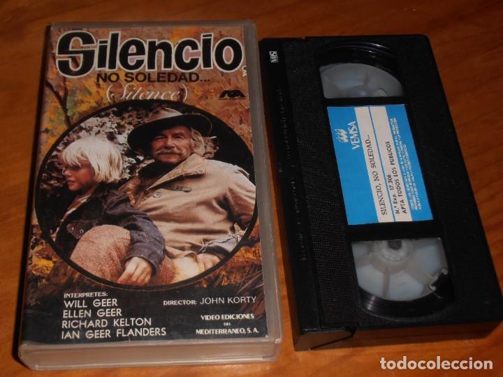 Cinema: SILENCIO NO SOLEDAD - WILL GEER, JOHN KORTY - VHS