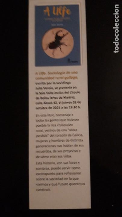 Cine: 1 MARCAPAGINAS DE ** A ULFE ** JULIA VARELA ..MORATA - Foto 2