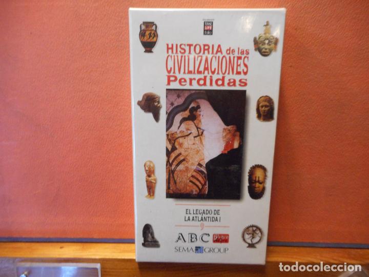 Kino: VHS. HISTORIA DE LAS CIVILIZACIONES PERDIDAS. EL LEGADO DE LA ATLANTIDA I.