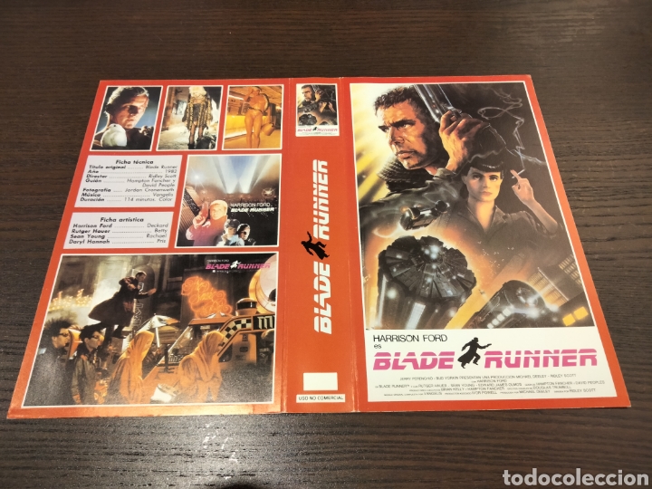 Cine: Car&aacute;tula VHS Blade Runner - Foto 1