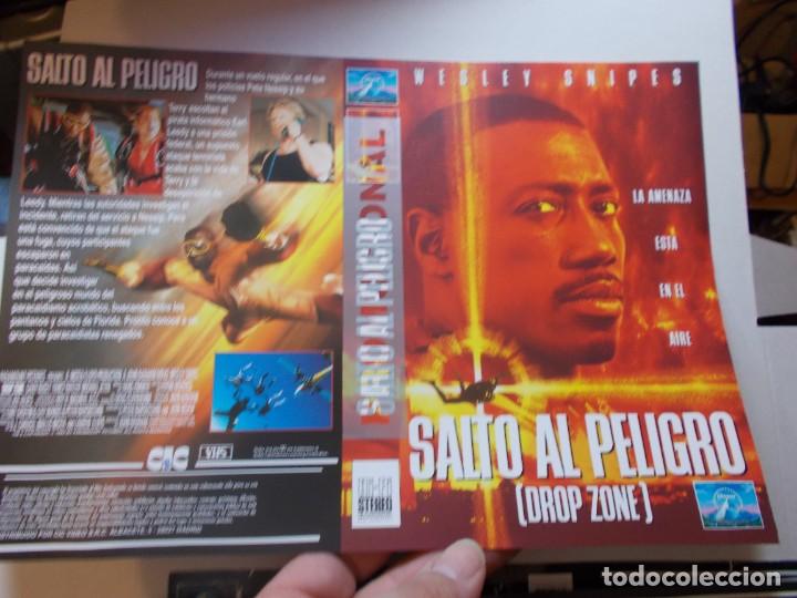 Cine: SALTO AL PELIGRO,&iexcl;&iexcl;&iexcl;SOLO CARATULA CAJA GRANDE SOLO CARATULA &iexcl;&iexcl;