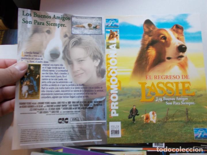 El Regreso De Lassie¡¡¡solo Caratula Caja Grand Comprar Películas De Cine Vhs En Todocoleccion 