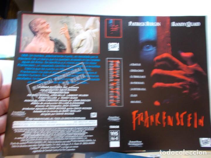 Cine: FRANKENSTEIN&iexcl;&iexcl;&iexcl;SOLO CARATULA CAJA GRANDE SOLO CARATULA &iexcl;&iexcl;