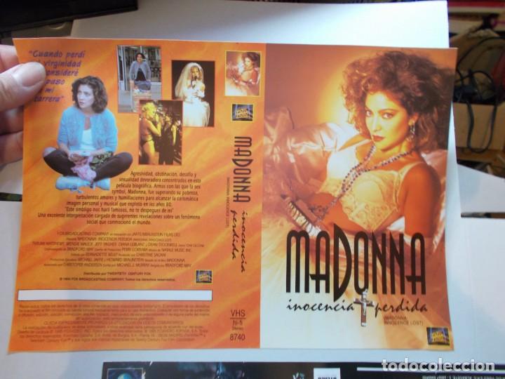 Cine: MADONA INOCENCIA PERDIDA&iexcl;&iexcl;&iexcl;&iexcl;SOLO CARATULA CAJA GRANDE SOLO CARATULA &iexcl;&iexcl;