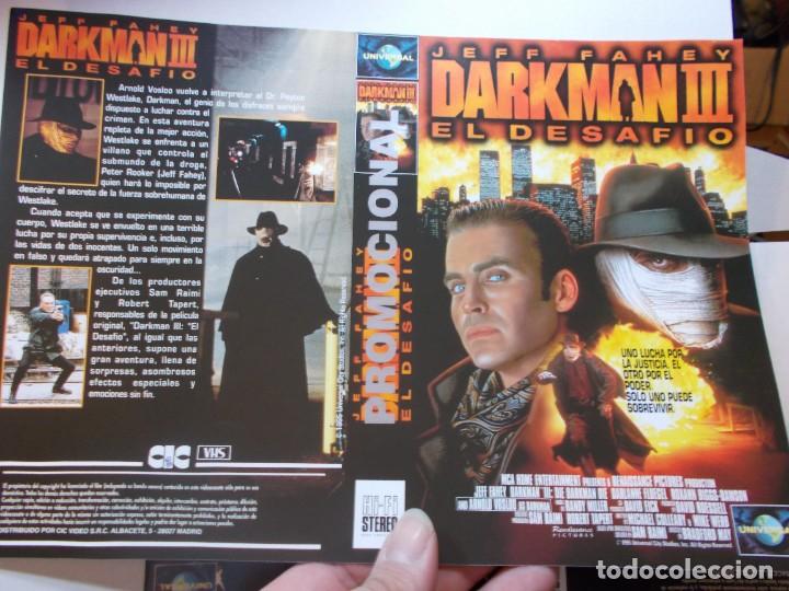 Cinema: DARKMAN 3 EL DESAFIO&iexcl;&iexcl;&iexcl;SOLO CARATULA CAJA GRANDE SOLO CARATULA &iexcl;&iexcl;