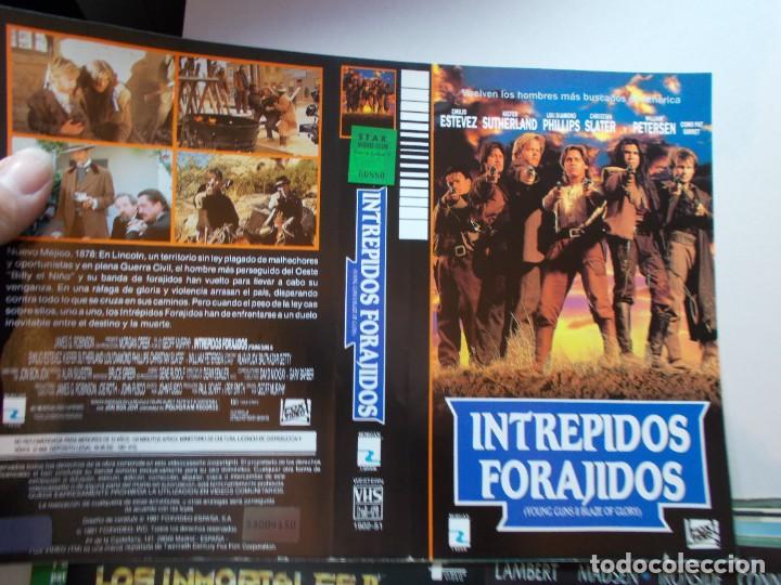 Cinema: INTREPIDOS FORAJIDOS&iexcl;&iexcl;&iexcl;SOLO CARATULA CAJA GRANDE SOLO CARATULA &iexcl;&iexcl;