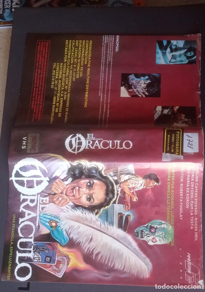 Cine: EL ORACULO &mdash;VHS &mdash; ROBERTA FINDLAY - Foto 2
