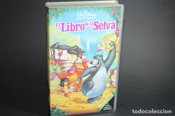 Vhs El Libro De La Selva Walt Disney Los Clasi Comprar Películas De Cine Vhs En Todocoleccion 7188