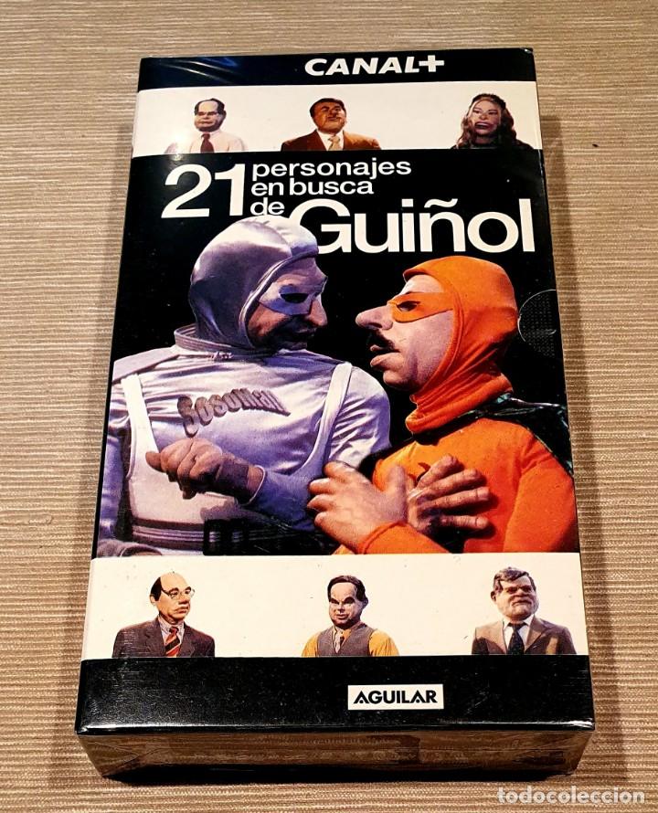 Cine: GUI&Ntilde;OL 21 PERSONAJES en VHS - NUEVO / PRECINTADO