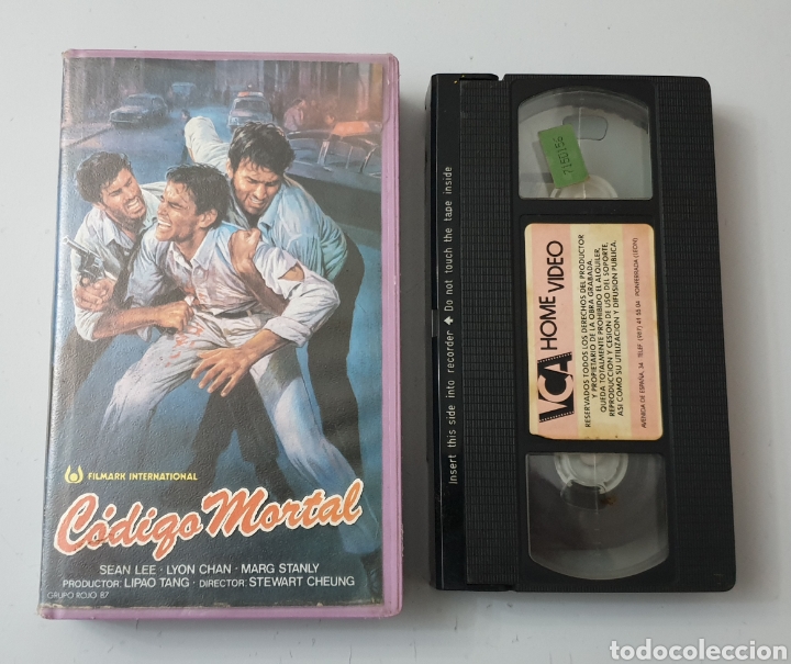 Cine: VHS - C&Oacute;DIGO MORTAL - Kung fu Ninjas Filmark