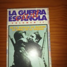 Cine: VHS LA GUERRA CIVIL ESPAÑOLA 2. Lote 312135413