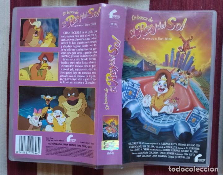 Cine: En busca de el rey del sol - VHS - Foto 1