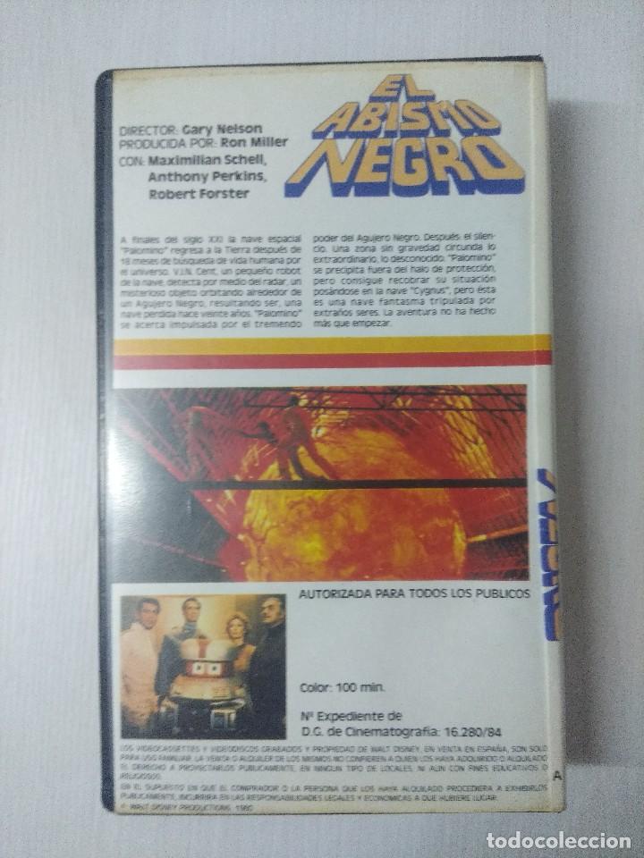 Cine: VHS/EL ABISMO NEGRO. - Foto 3 - 312339288