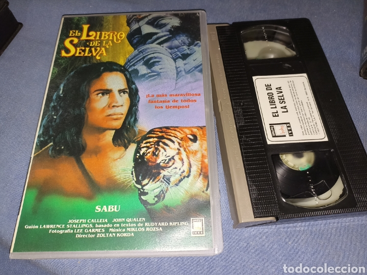 Cine: EL LIBRO DE LA SELVA- VHS- 1 edicion 1967
