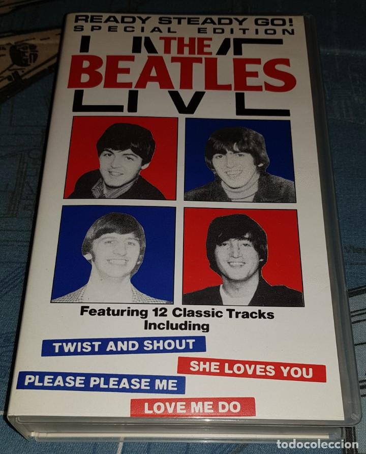 Cine: SPECIAL EDITION THE BEATLES LIVE VHS 1985
