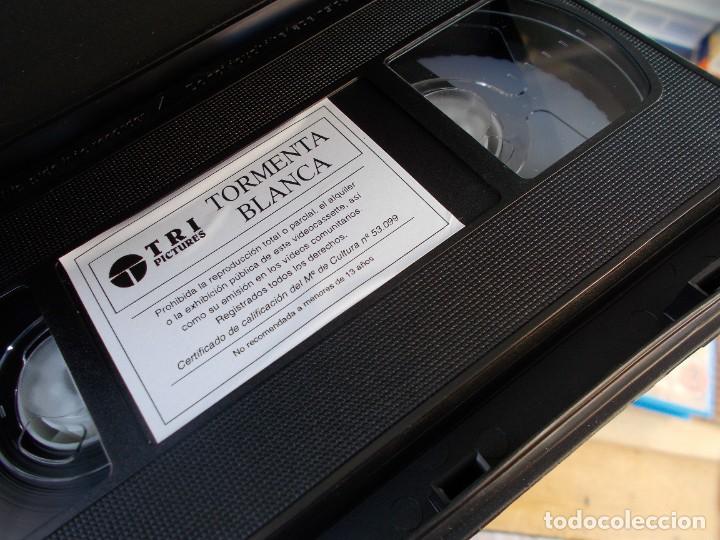 Cine: TORMENTA BLANCA-VHS - Foto 2