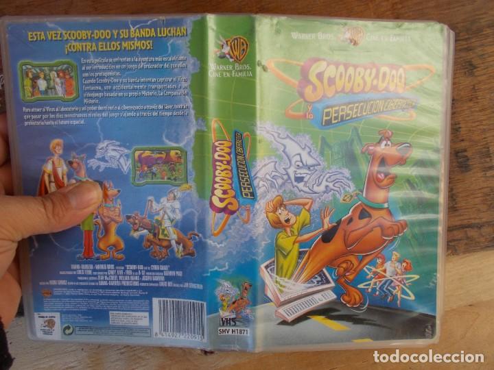 Cine: SCOOBY DOO Y LA PERSECUCION CIBERNETICA VHS
