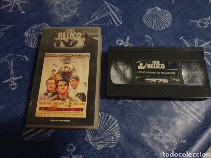 Cine: VHS LOS CA&Ntilde;ONES DE NAVARONE - Foto 1
