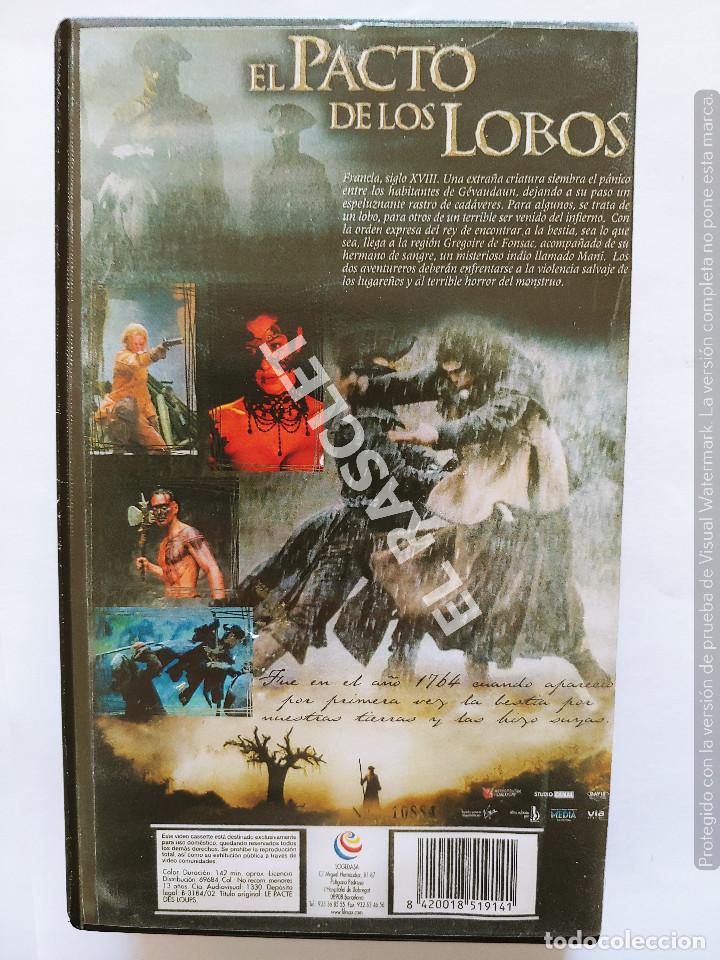 cine pelicula en vhs - el pacto de los lobos - Compra venta en todocoleccion