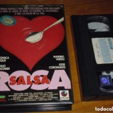 Cine: SALSA ROSA - VERONICA FORQUE, JOSE CORONADO, MARIBEL VERDU - VHS. Lote 313582808