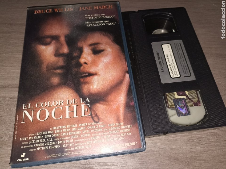 bruce willis color de la noche