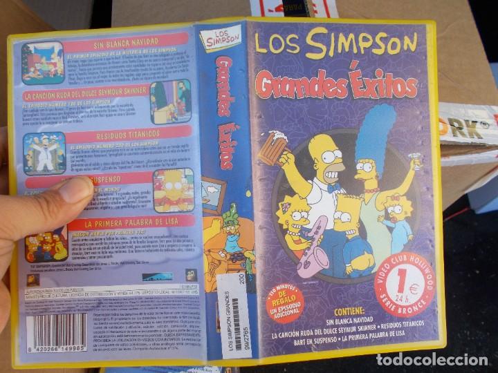 Cin&eacute;ma: LOS SIMPSON GRANDES EXITOS ,VHS E ,DISPONEMOS MAS DE 60.000,TITULOS EN VHS BETA,2000,