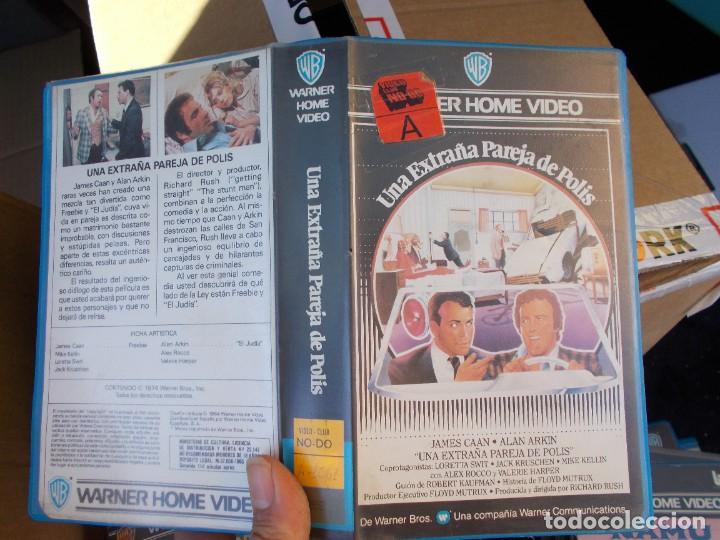 Cin&eacute;ma: UNA EXTRA&Ntilde;A PAREJA DE POLIS ,VHS ,DISPONEMOS MAS DE 60.000,TITULOS EN VHS BETA,2000,