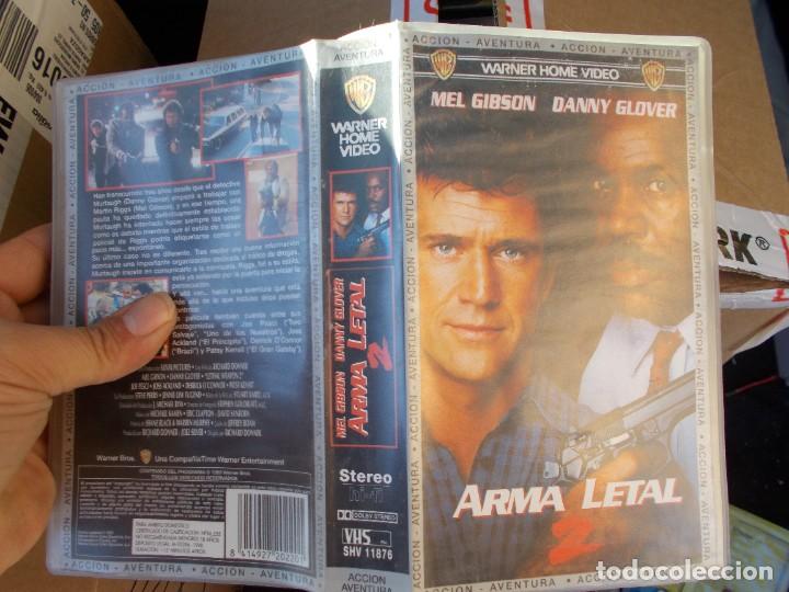 Cin&eacute;ma: ARMA LETAL 2 ,VHS ,DISPONEMOS MAS DE 60.000,TITULOS EN VHS BETA,2000,