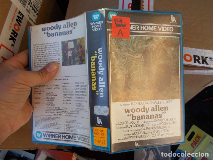 Cine: WOODY ALLEN BANANAS, ,VHS ,DISPONEMOS MAS DE 60.000,TITULOS EN VHS BETA,2000,