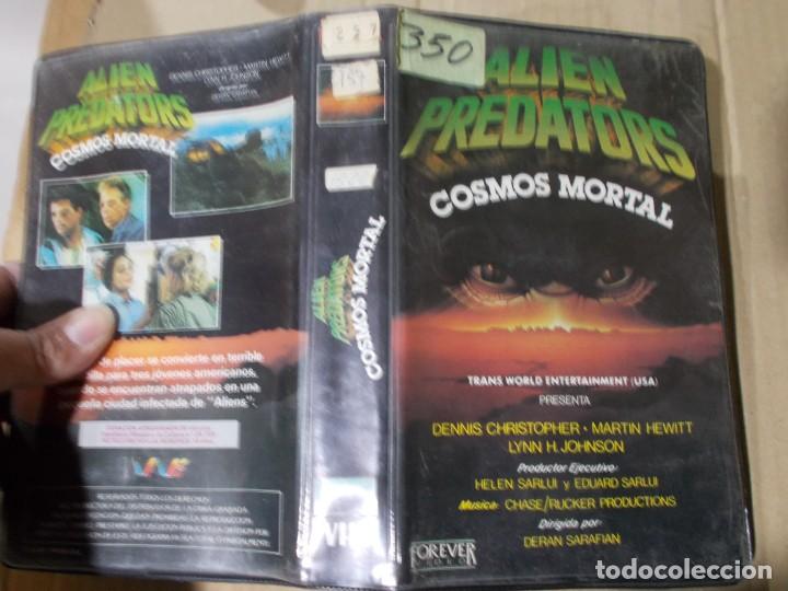 Cine: ALIEN PREDATOR VHS PELICULA DE VIDEO CLUB,&iexcl;&iexcl;NOSE ADMITE DE VOLUCIONES NI ,RECLAMACIONES,