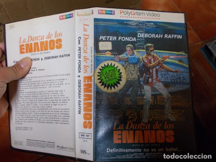 Kino: LA DANZA DE LOS ENANOS VHS CAJA GRANDE EDICCION VIDEO CLUB,,