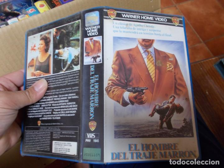 Kino: EL HOMBRE DEL TRAJE MARRON VHS EDICCION VIDEO CLUB,,