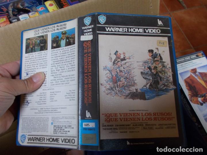 Kino: QUE VIENEN LOS RUSOS VHS EDICCION VIDEO CLUB,,