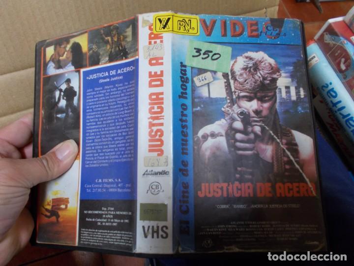 Kino: JUSTICIA DE ACERO VHS EDICCION VIDEO CLUB,,