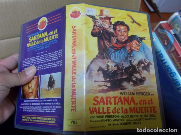 Kino: SARTANA EN EL VALLE DE LA MUERTE VHS EDICCION VIDEO CLUB,,