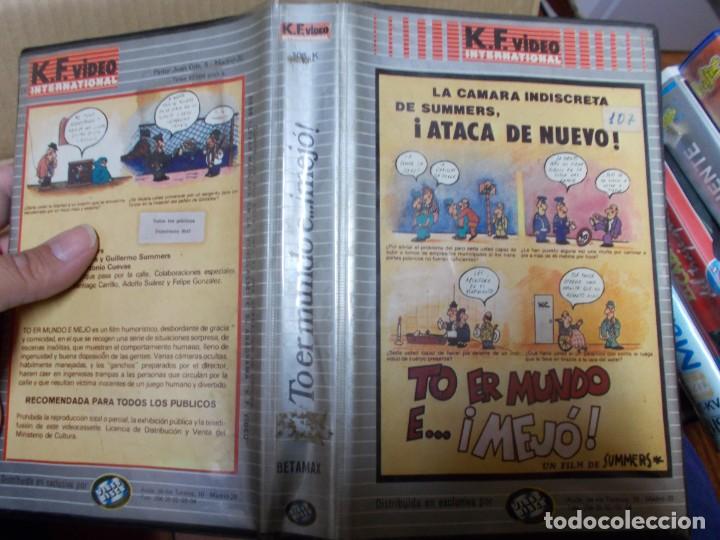 Kino: TO ER MUNDO E MEJO SUMMERS VHS CAJA GRANDE EDICCION VIDEO CLUB,,