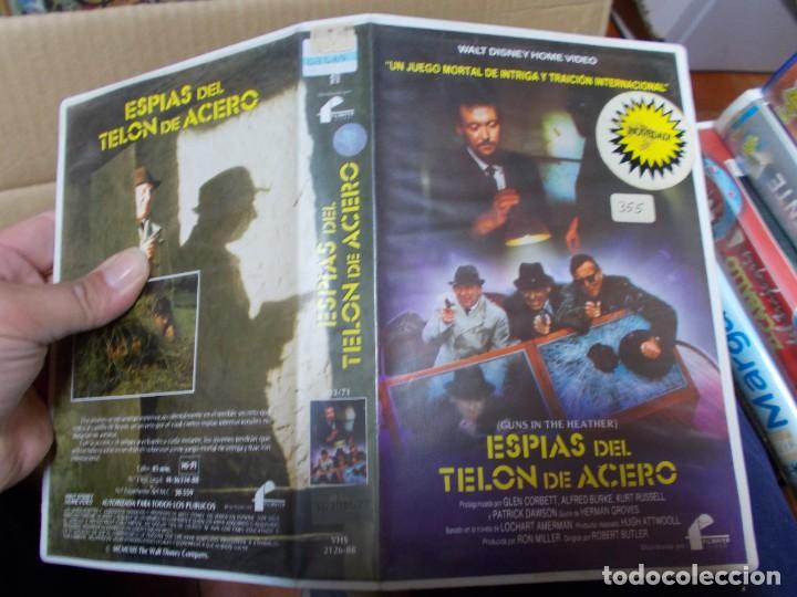 Kino: ESPIAS DEL TELON DE ACERO VHS CAJA GRANDE EDICCION VIDEO CLUB,,