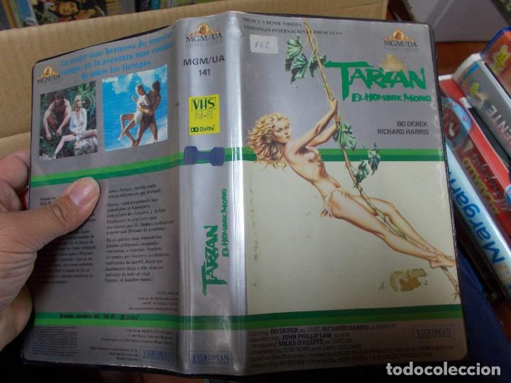Kino: TARZAN EL HOMBRE MONO VHS CAJA GRANDE EDICCION VIDEO CLUB,,