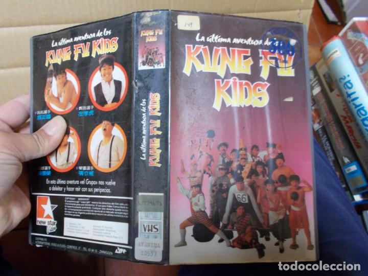 Cine: LA ULTIMA AVENTURA DE LOS KUNG FU KIDS VHS