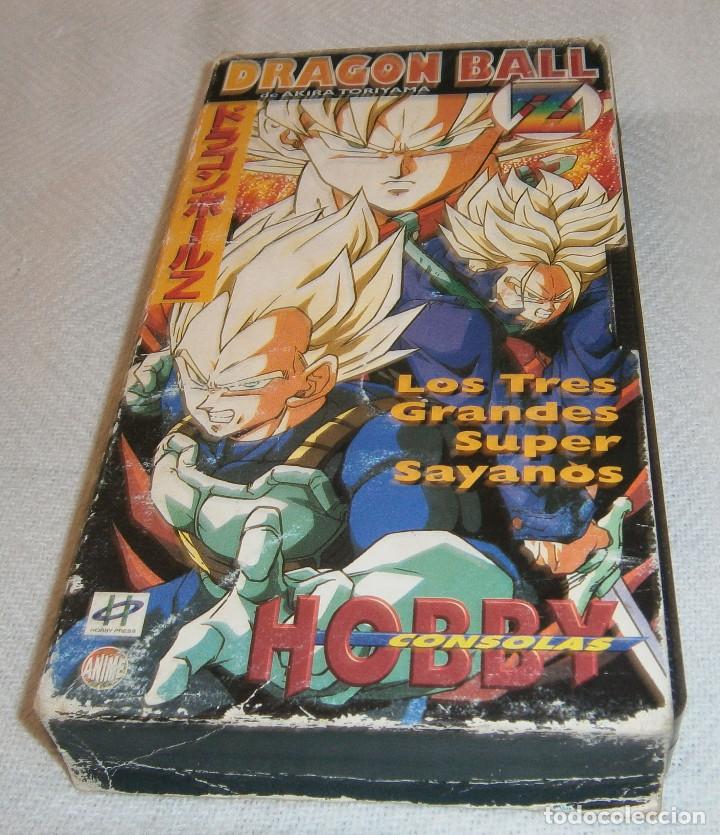 Kino: vhs Dragon Ball los tres grandes super sayanos