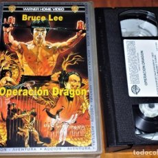 Cine: OPERACION DRAGON - ROBERT CLOUSE, BRUCE LEE, JOHN SAXON - WARNER - VHS. Lote 314739088