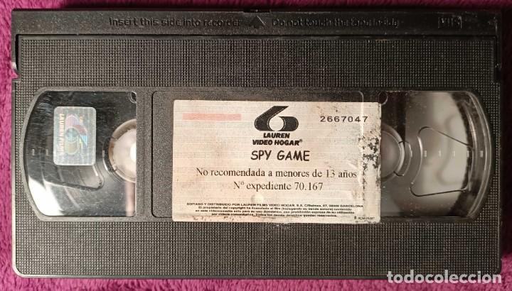 Cine: Pel&iacute;cula VHS - Spy Game, 2001