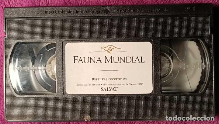 Cine: Pel&iacute;cula VHS - Fauna Mundial: Reptiles y Cocodrilos, 1996