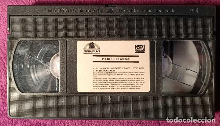 Cine: Pel&iacute;cula VHS - Perdidos en &Aacute;frica, 1994.