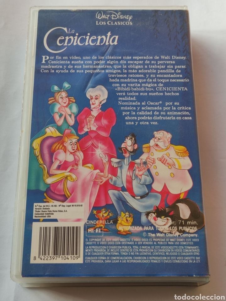 Cine: La Cenicienta VHS - Foto 3